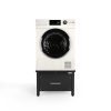 Wasmachine verhoger met lade en ingebouwde lekbak.