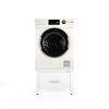 Wasmachine verhoger met lade biedt extra opbergruimte in de wasruimte.