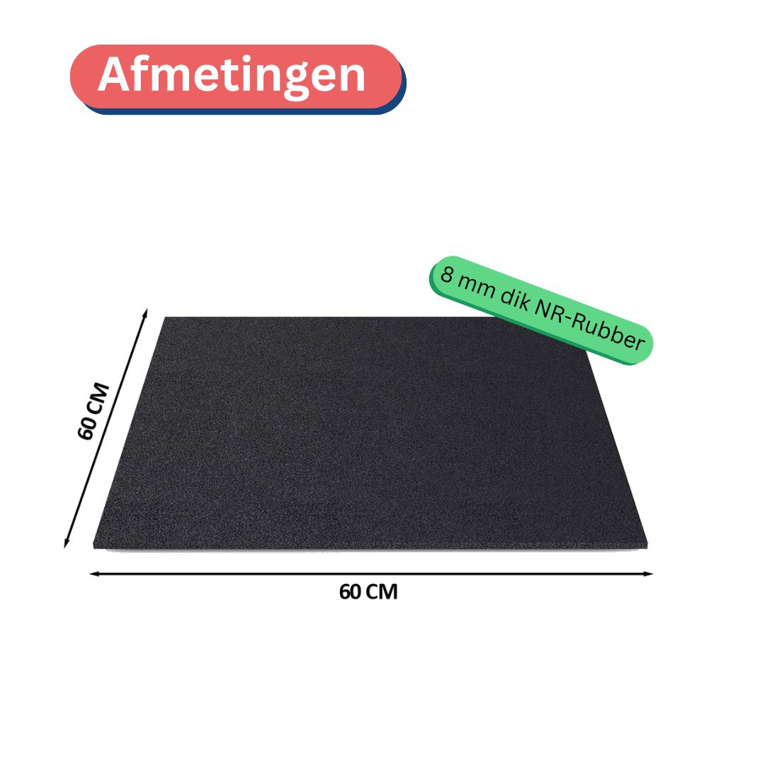 Trillingsdempers wasmachine 60x60 cm - Afbeelding 3